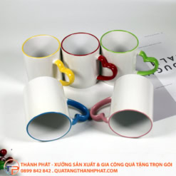 Ly Sứ Quai Tim Song Màu In Logo Ls16 12 Ly sứ quai tim song màu in logo ls16 - ảnh 3