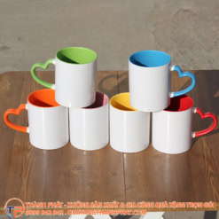 Ly sứ song màu quai tim ls15