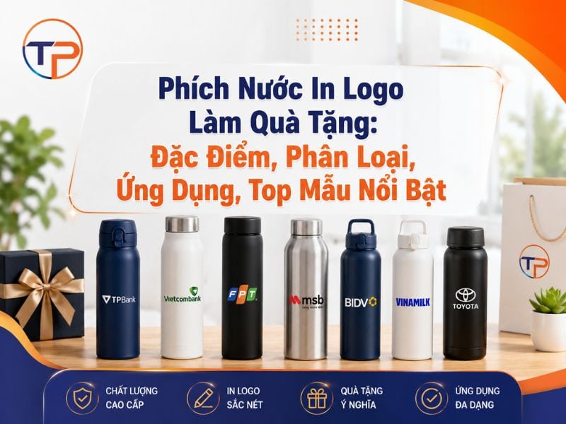 Phích Nước In Logo Làm Quà Tặng: Đặc Điểm, Phân Loại, Ứng Dụng Và Top Mẫu 12 Phích nước in logo làm quà tặng