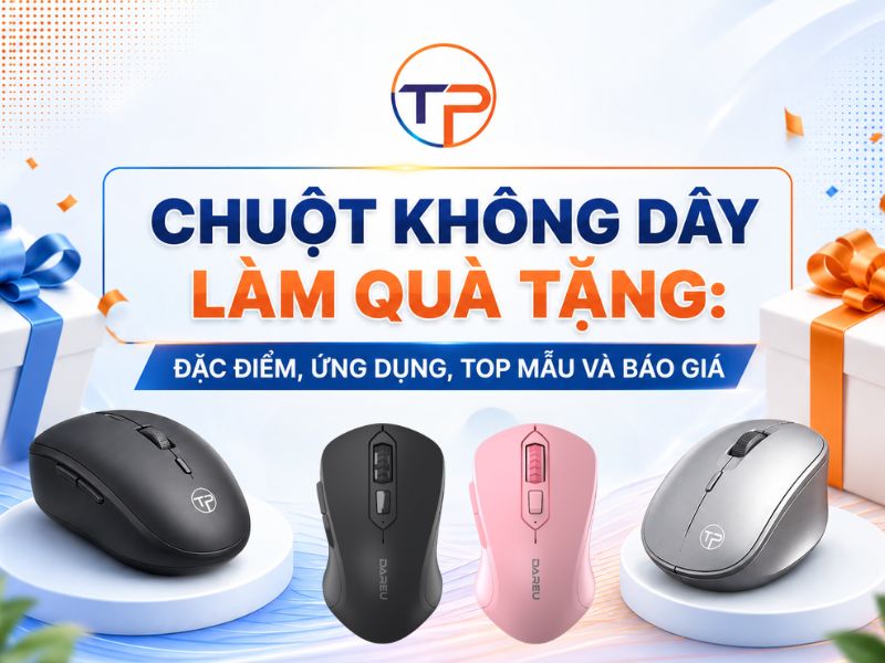 Chuột không dây làm quà tặng