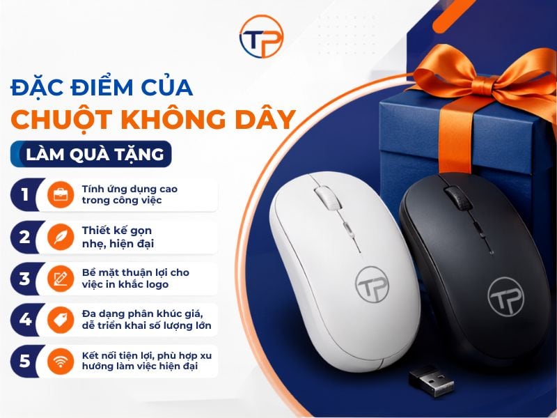 Chuột Không Dây Làm Quà Tặng: Đặc Điểm, Ứng Dụng, Mẫu Và Báo Giá 17 Dac diem cua chuot khong day