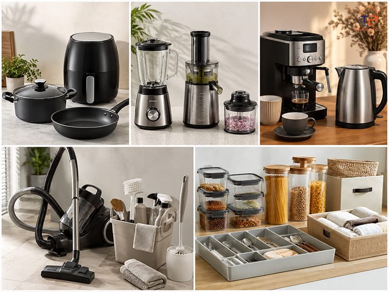 Quà Tặng Gia Dụng: Đặc Điểm, Phân Loại, Ứng Dụng &Amp; Lưu Ý Lựa Chọn 15 Do gia dung nha bep