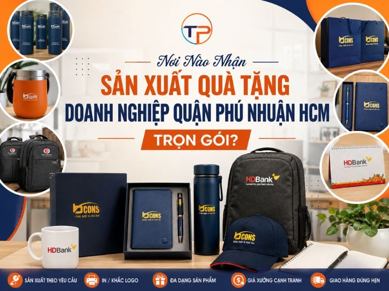Nơi Nào Nhận Sản Xuất Quà Tặng Doanh Nghiệp Quận Phú Nhuận Trọn Gói? 8 Sản xuất quà tặng doanh nghiệp quận phú nhuận