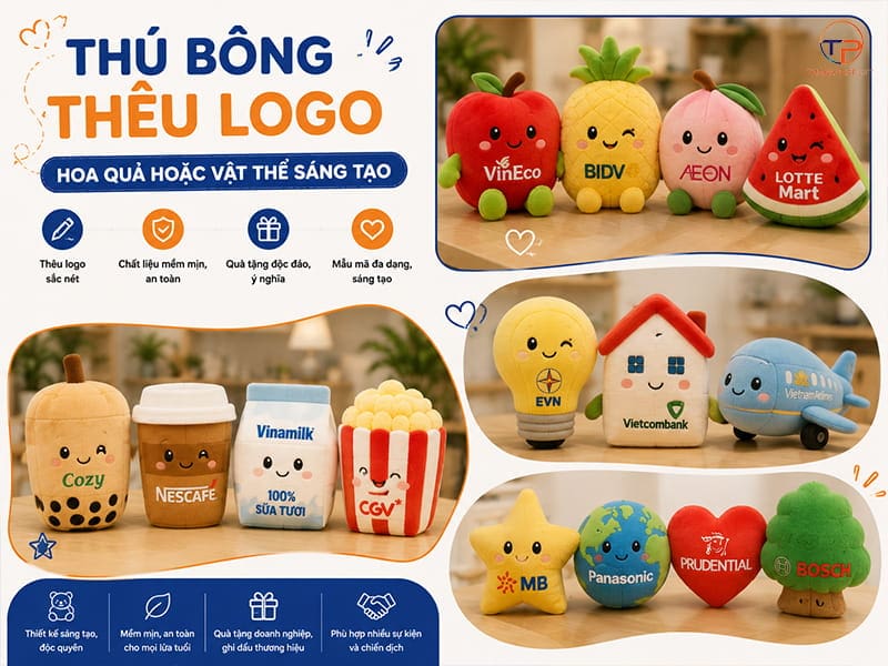 Thu bong theu logo hinh hoa qua