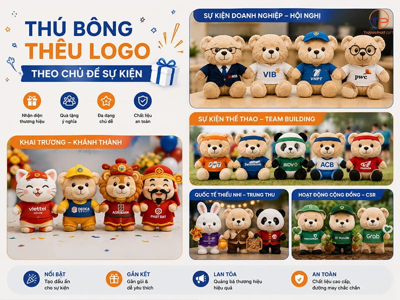 Thu bong theu logo theo chu de