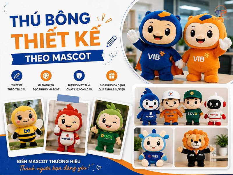 Thu bong thiet ke mascot