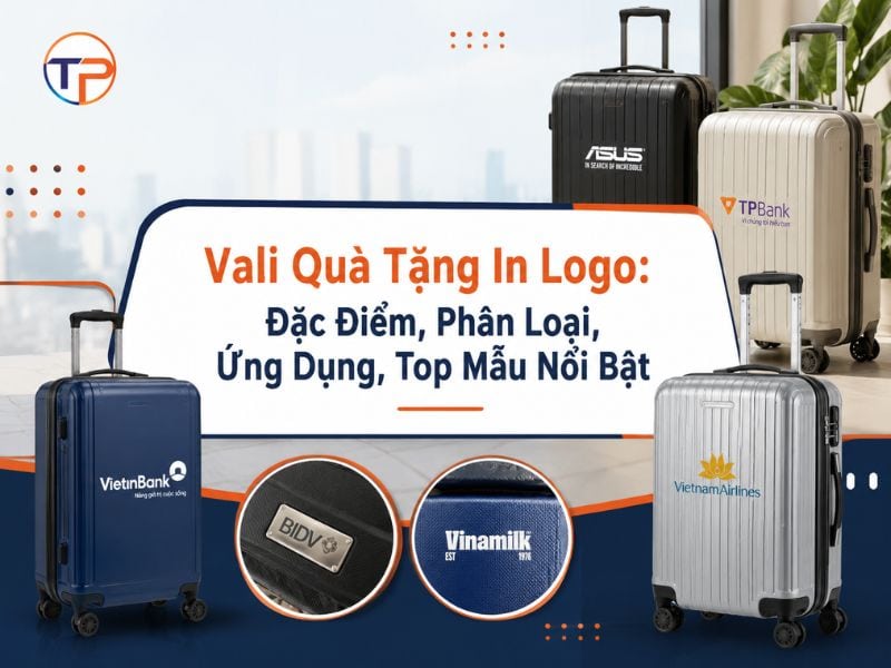 Vali Quà Tặng In Logo: Đặc Điểm, Phân Loại, Ứng Dụng Và Top Mẫu 13 Vali quà tặng in logo