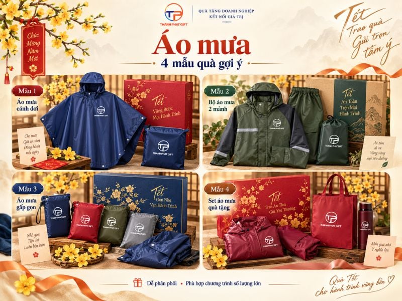Gợi Ý Quà Tặng Doanh Nghiệp Dịp Tết, Cuối Năm Độc Đáo 42 Ao mua 1