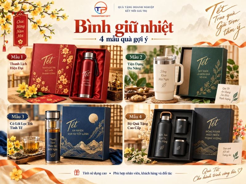 Gợi Ý Quà Tặng Doanh Nghiệp Dịp Tết, Cuối Năm Độc Đáo 34 Binh giu nhiet 1