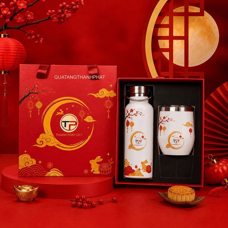 Top Mẫu Bình Giữ Nhiệt Làm Quà Tặng Trung Thu Đẹp, Giá Rẻ 22 Binh giu nhiet tang trung thu 3