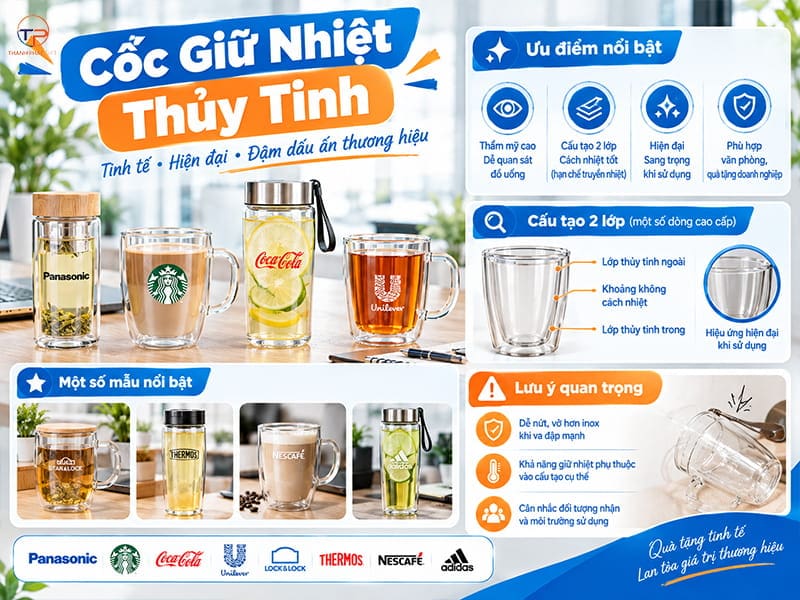Cốc Giữ Nhiệt In Logo Làm Quà Tặng Doanh Nghiệp 21 Coc giu nhiet thuy tinh