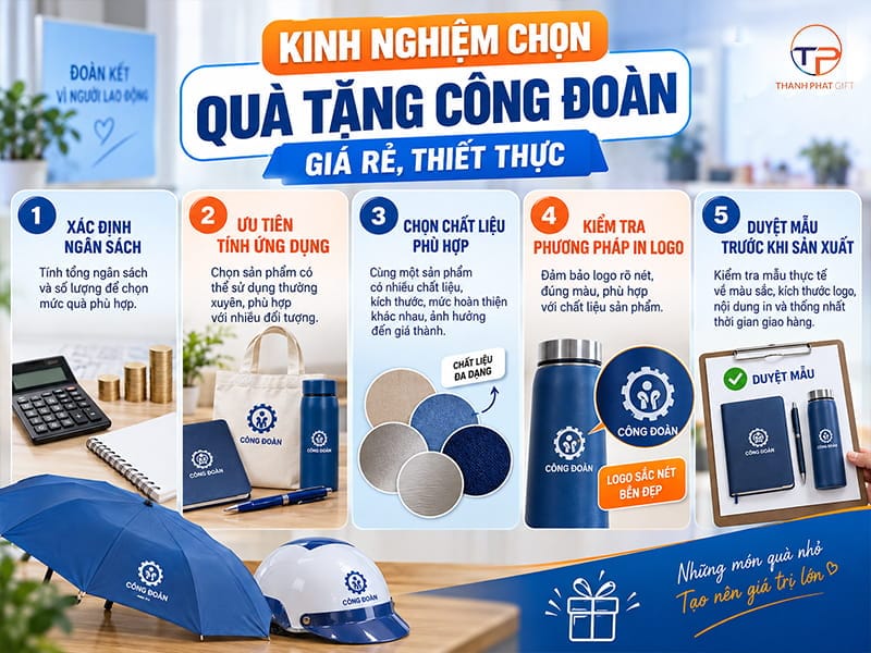 Top 9+ Món Quà Tặng Công Đoàn In Logo Đẹp, Giá Rẻ 26 Lua chon bo qua tang cong doan in logo