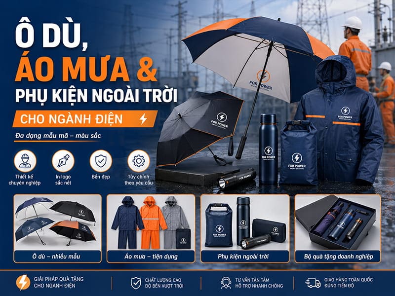 Quà Tặng Ngành Điện: Ý Nghĩa, Ứng Dụng &Amp; Top Mẫu 21 O du ao mua