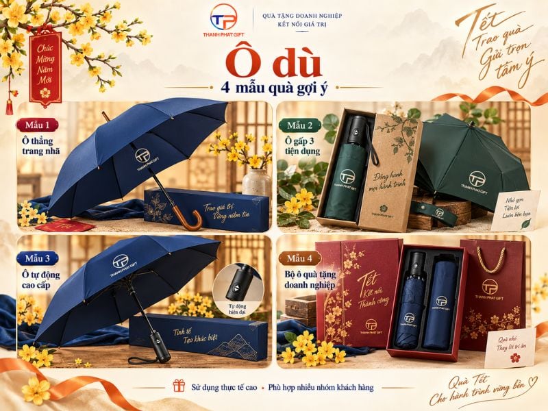 Gợi Ý Quà Tặng Doanh Nghiệp Dịp Tết, Cuối Năm Độc Đáo 41 O du