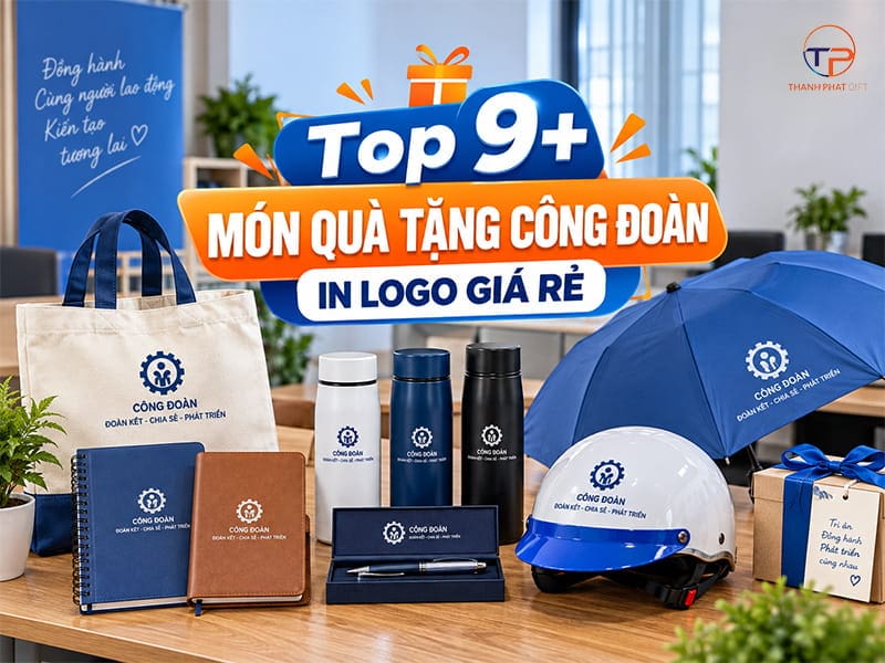 Top 9+ Món Quà Tặng Công Đoàn In Logo Đẹp, Giá Rẻ 15 Quà tặng công đoàn in logo