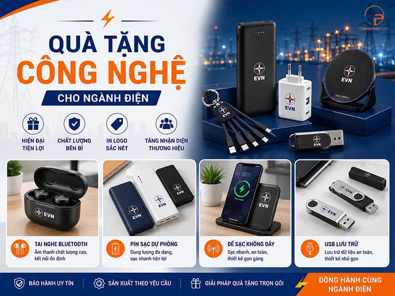 Quà Tặng Ngành Điện: Ý Nghĩa, Ứng Dụng &Amp; Top Mẫu 22 Qua tang cong nghe nganh dien