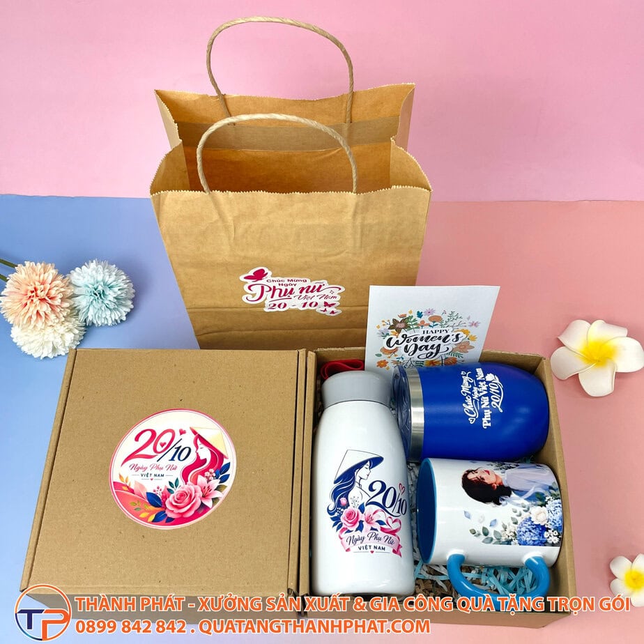 Bộ Quà Tặng Nhân Viên Ngày Phụ Nữ Việt Nam 20/10 16 Set qua tang nhan vien 20 10 thiet thuc