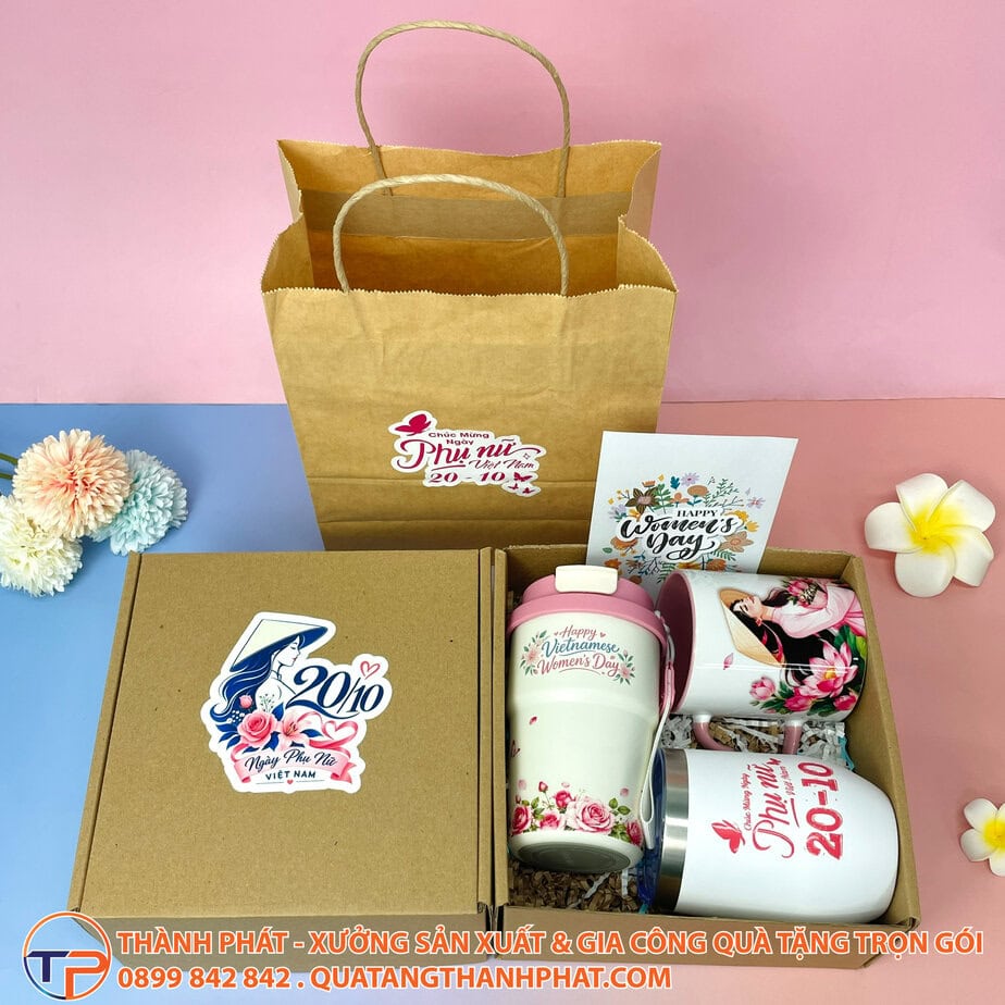 Bộ Quà Tặng Nhân Viên Ngày Phụ Nữ Việt Nam 20/10 18 Set qua tang nhan vien 20 10 thuc tien