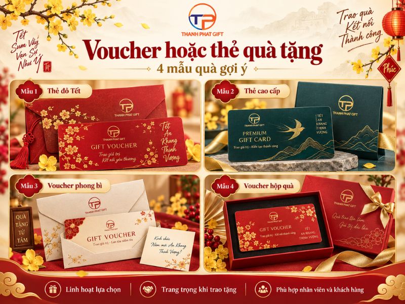 Gợi Ý Quà Tặng Doanh Nghiệp Dịp Tết, Cuối Năm Độc Đáo 50 The qua tang