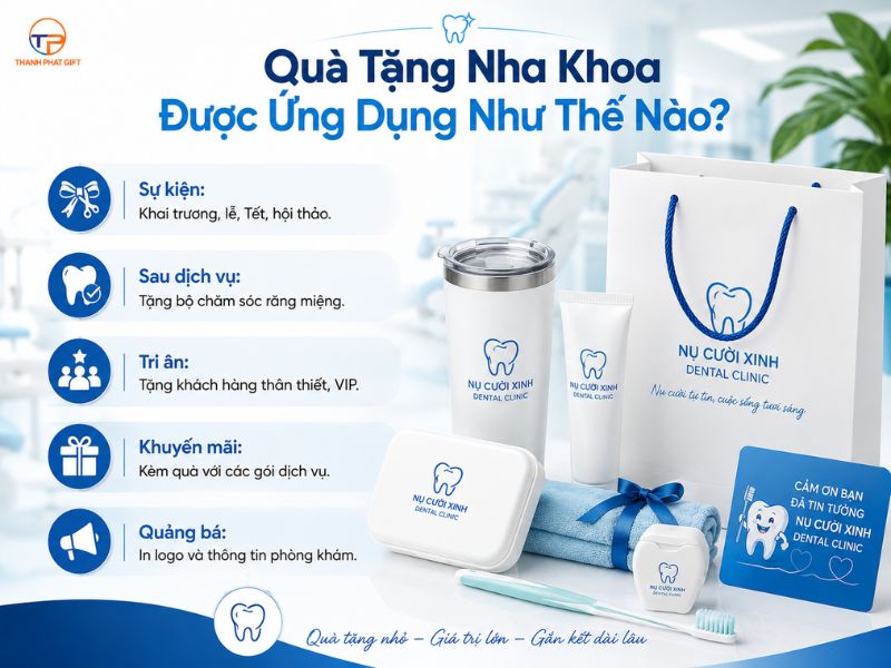 Quà Tặng Ngành Nha Khoa: Ý Nghĩa, Ứng Dụng &Amp; Top Mẫu 29 Ung dung qua tang nha khoa