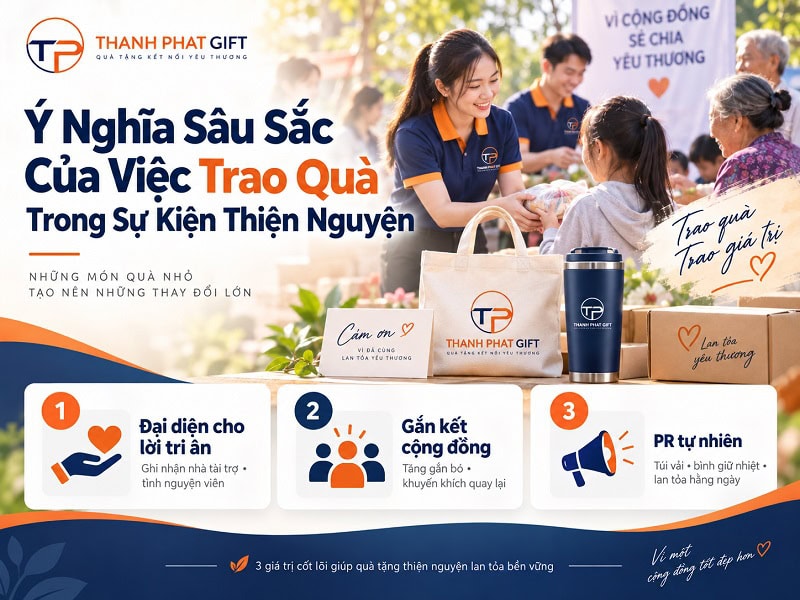 Gợi Ý Mẫu Quà Tặng Sự Kiện Gây Quỹ Từ Thiện Ý Nghĩa, Thiết Thực 15 Y nghia khi trao qua tang su kien thien nguyen