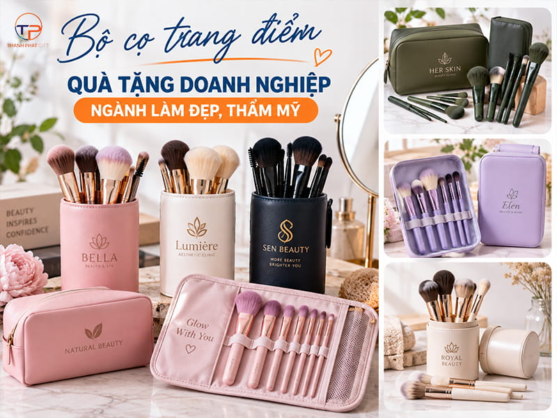 9+ Mẫu Quà Tặng Doanh Nghiệp Ngành Làm Đẹp, Thẩm Mỹ 23 Bo co trang diem
