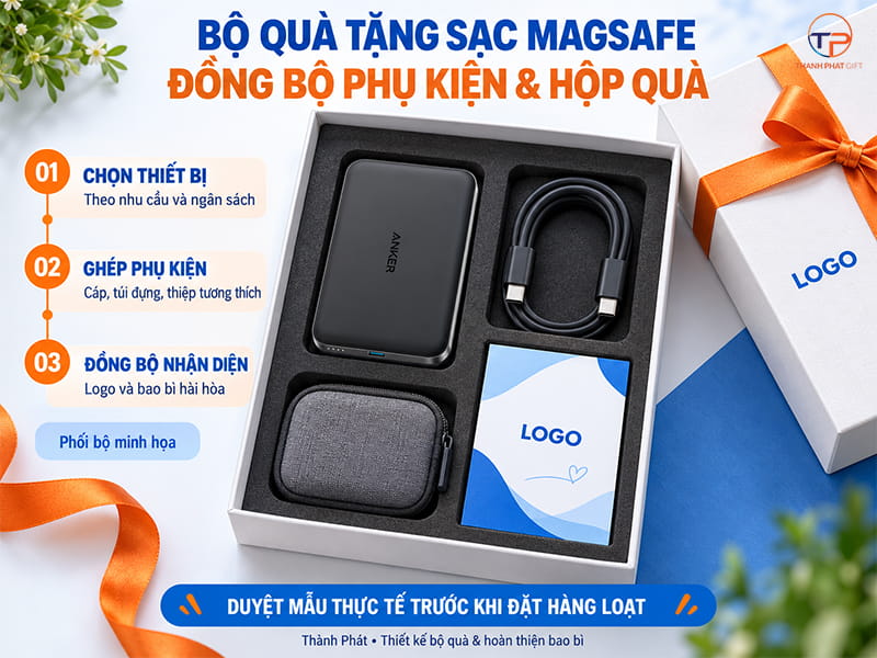Quà Tặng Sạc Magsafe: Đặc Điểm, Phân Loại Và Top Mẫu 21 Bo qua tang sac magsafe