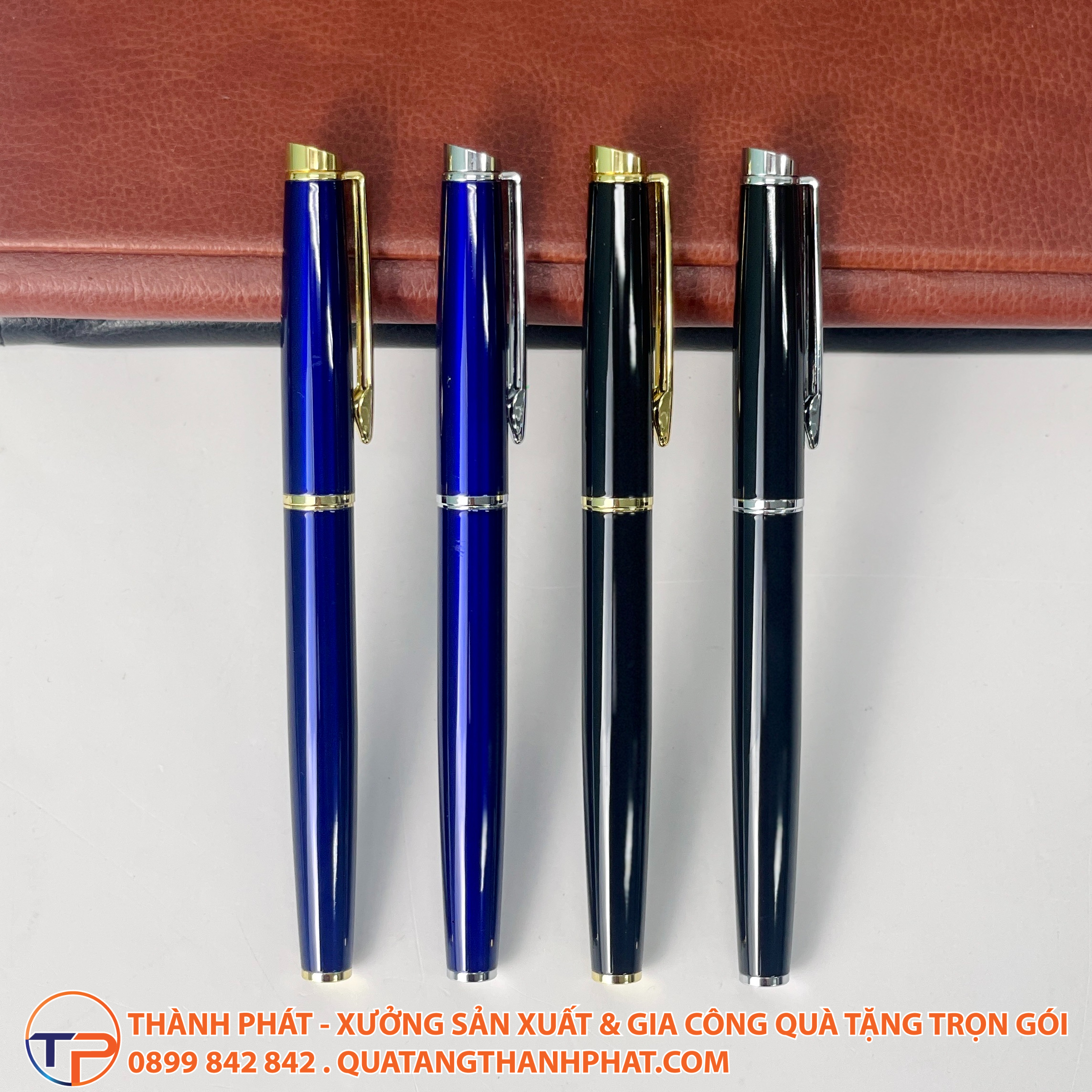 Bút Kim Loại Dáng Cổ Điển Ho6928 13 But kim loai dang co dien ho6928 khac logo