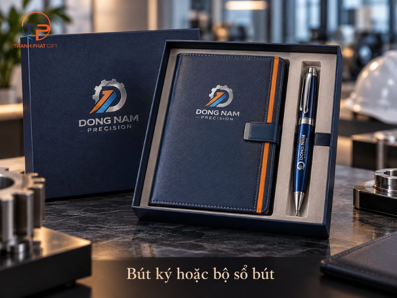 Quà Tặng Doanh Nghiệp Ngành Sản Xuất Công Nghiệp Độc Đáo 34 But ky so tay