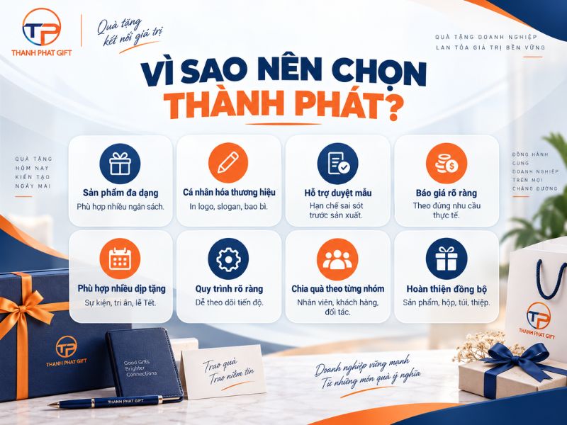 Tư Vấn Quà Tặng Doanh Nghiệp Tại Quận 4 Hcm Giá Tận Xưởng 24 Chon mua qua tang doanh nghiep