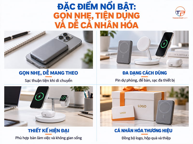 Quà Tặng Sạc Magsafe: Đặc Điểm, Phân Loại Và Top Mẫu 17 Dac diem qua tang magsafe