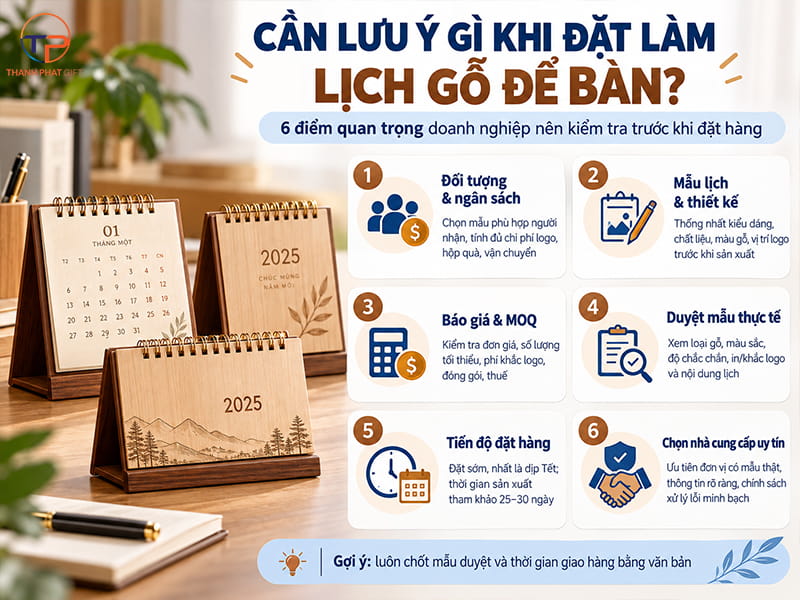 Top 15+ Mẫu Lịch Gỗ Để Bàn Làm Quà Tặng Doanh Nghiệp Đẹp, Sang Trọng 40 Dat mua lich go de ban