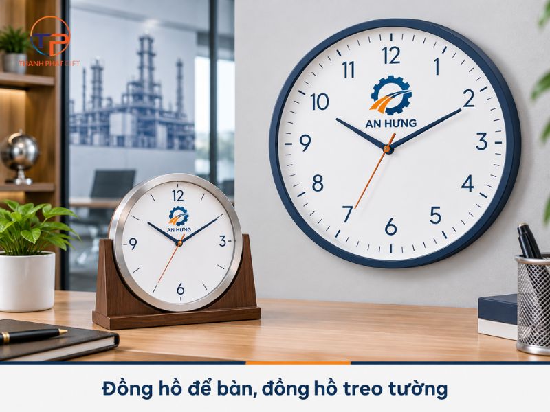 Quà Tặng Doanh Nghiệp Ngành Sản Xuất Công Nghiệp Độc Đáo 41 Dong ho treo tuong