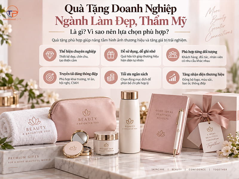 9+ Mẫu Quà Tặng Doanh Nghiệp Ngành Làm Đẹp, Thẩm Mỹ 20 Gia qua tang doanh nghiep nganh lam dep
