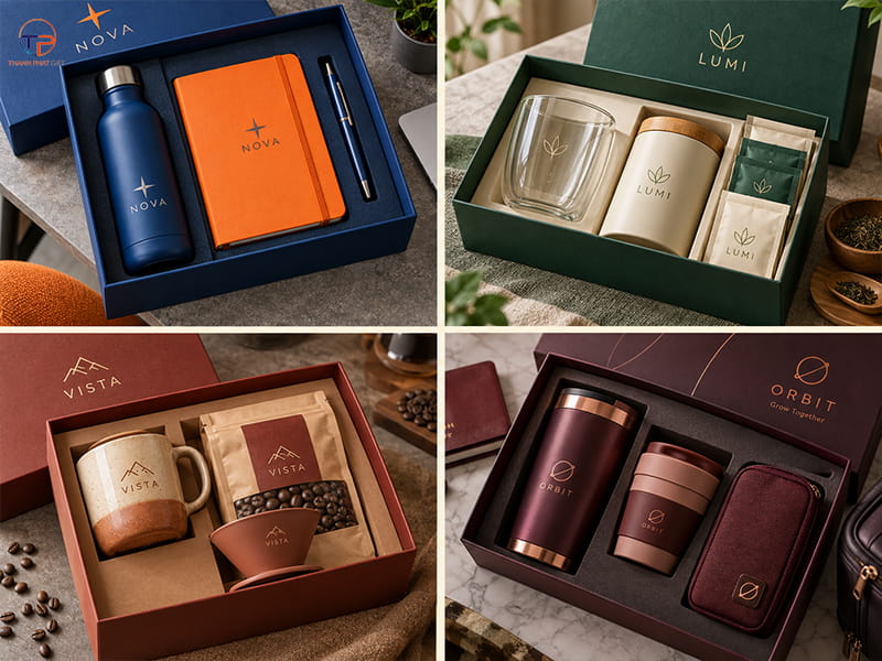 Địa Chỉ Cung Cấp Bộ Giftset Quà Tặng Doanh Nghiệp Quận 7 Độc Quyền 24 Giftset binh giu nhiet ly coc