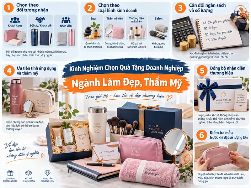 9+ Mẫu Quà Tặng Doanh Nghiệp Ngành Làm Đẹp, Thẩm Mỹ 33 Lua chon qua tang doanh nghiep nganh lam dep