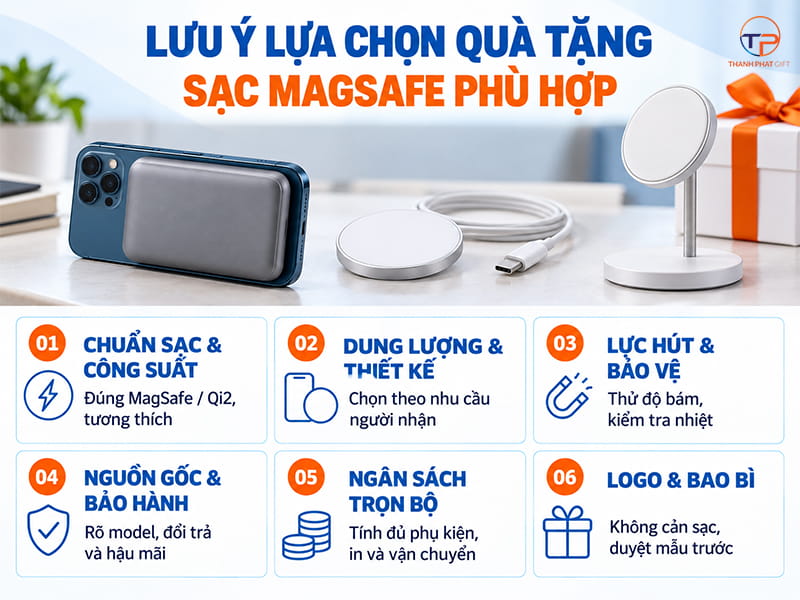 Quà Tặng Sạc Magsafe: Đặc Điểm, Phân Loại Và Top Mẫu 28 Lua chon qua tang sac magsafe