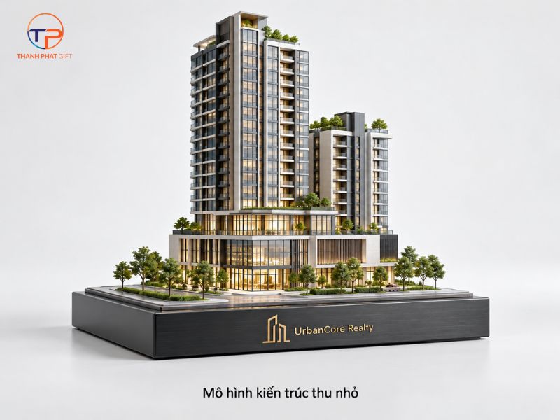 Gợi Ý Quà Tặng Ngành Bất Động Sản Độc Đáo, Ấn Tượng 39 Mo hinh kien truc