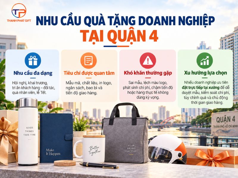 Tư Vấn Quà Tặng Doanh Nghiệp Tại Quận 4 Hcm Giá Tận Xưởng 15 Nhu cau qua tang doanh nghiep quan 4