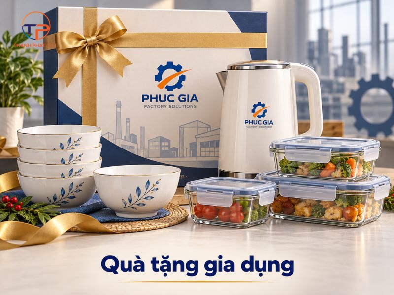 Quà Tặng Doanh Nghiệp Ngành Sản Xuất Công Nghiệp Độc Đáo 32 Qua tang gia dung