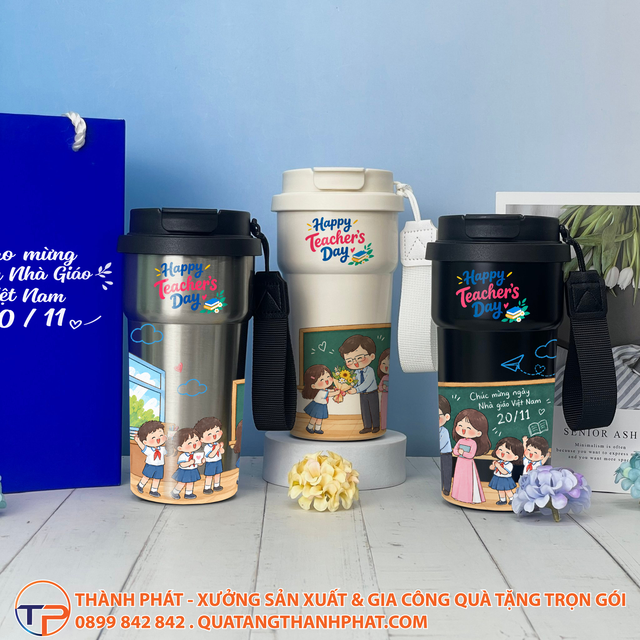 Set Quà Tặng Tri Ân Thầy Cô 20/11 12 Set qua tang tri an thay co 20 11 thanh lich