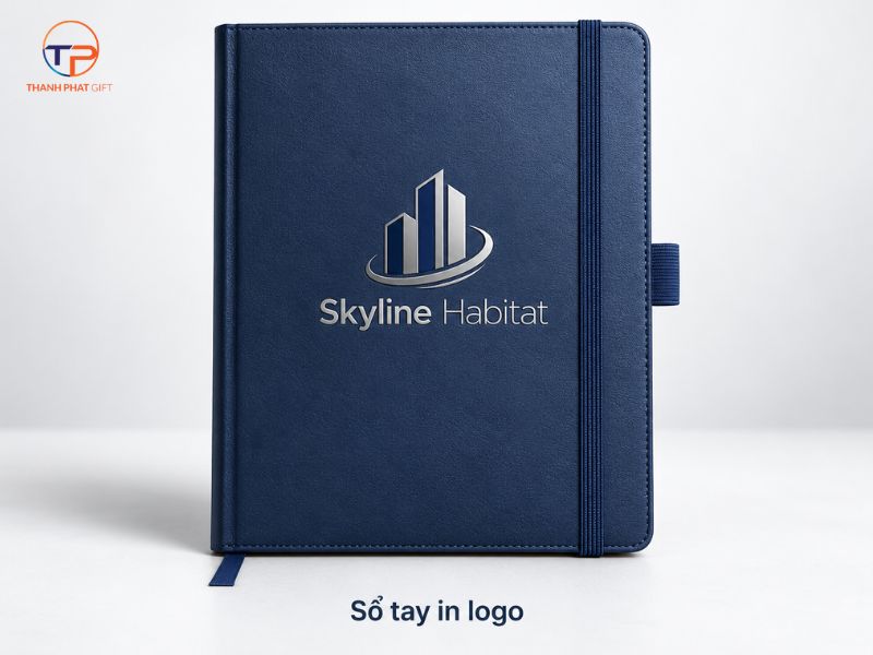 Gợi Ý Quà Tặng Ngành Bất Động Sản Độc Đáo, Ấn Tượng 32 So tay in logo 1