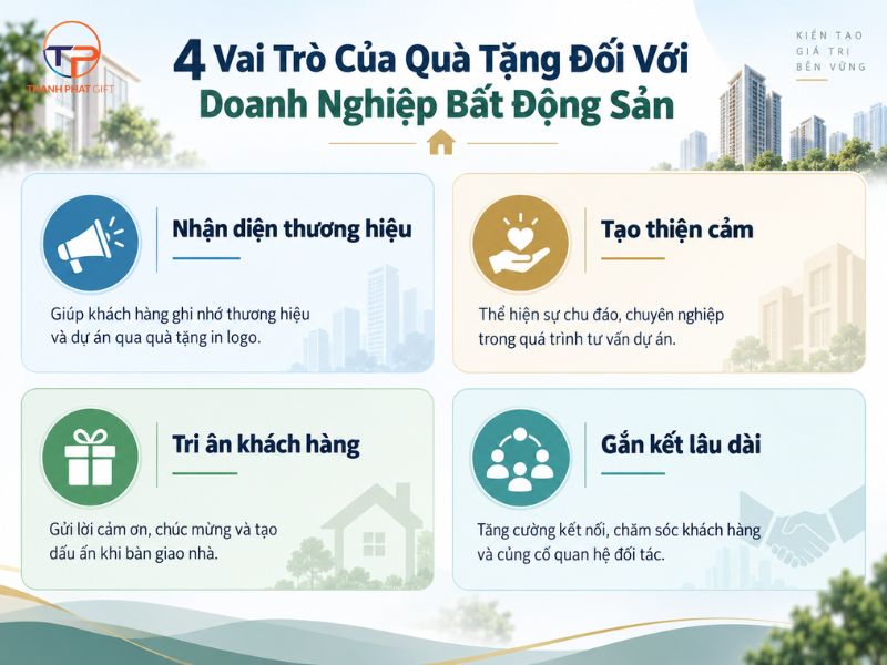 Gợi Ý Quà Tặng Ngành Bất Động Sản Độc Đáo, Ấn Tượng 28 Vai tro qua tang nganh bat dong san